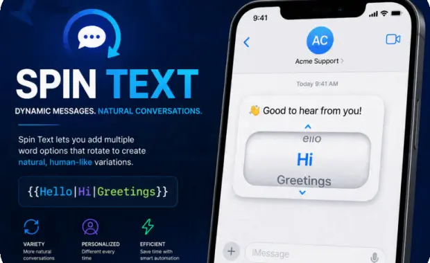 Fitur Spin 🔄 text